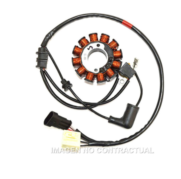 STATOR KOKUSAN TRIFASE 12 POLOS PIAGGIO
